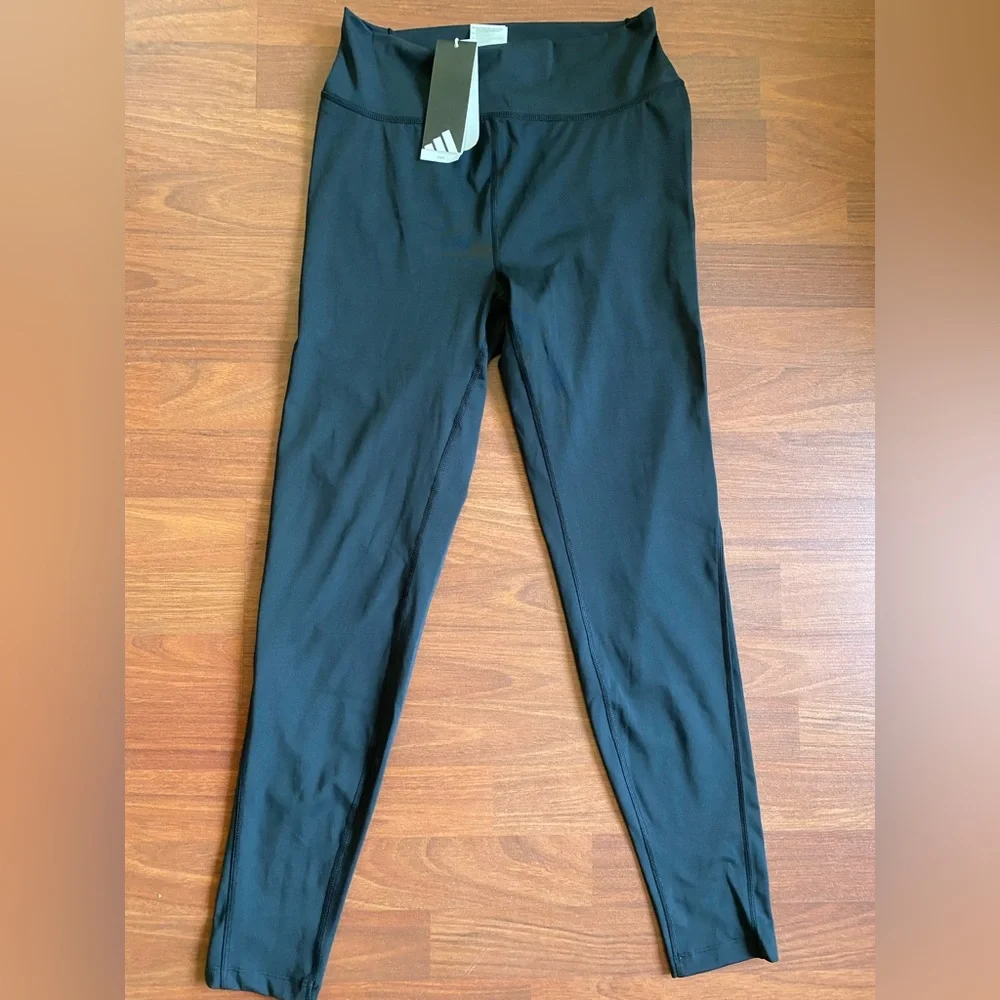 Adidas High-Waist Black Women's Leggings Size S NWT